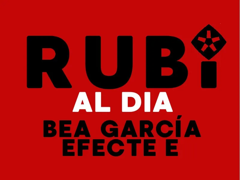 RUBÍ AL DIA divendres 10 MAIG 2019