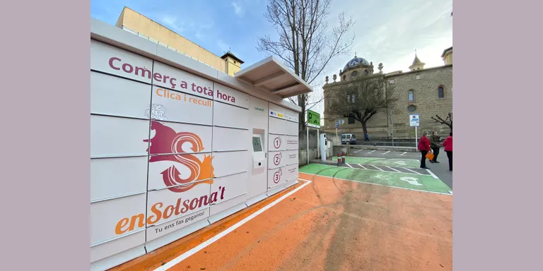 Solsona estrenarà aquesta primavera taquilles intel·ligents per recollir comandes al comerç local