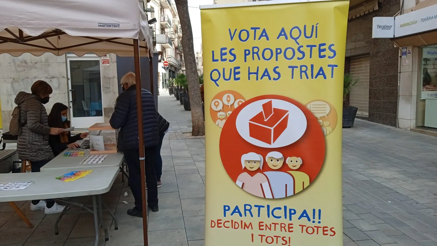 Últimes setmanes per votar els pressupostos participatius