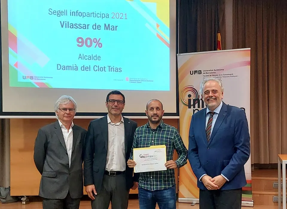 El web de l’Ajuntament renova el Segell Infoparticipa