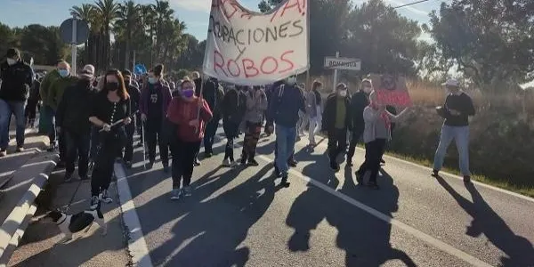 Descobreixen una plantació de marihuana mentre es manifesten al Catllar