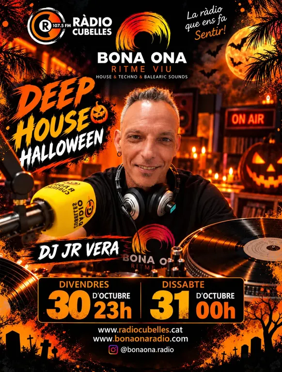 El Bona Ona torna amb una sessió de Deep House Halloween