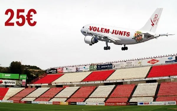 La campanya del Nàstic 'Volem junts' ofereix als nous socis un abonament per 25 euros