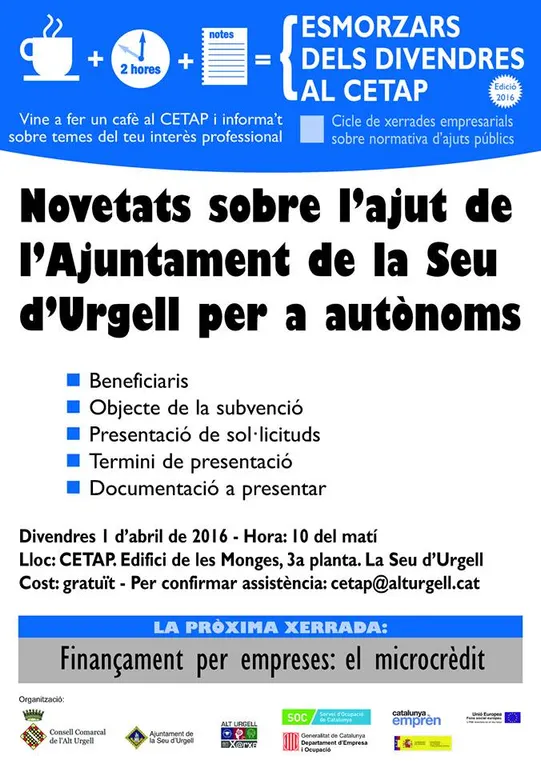 El CETAP-Telecentre programa sessions formatives sobre atenció al client i reunions