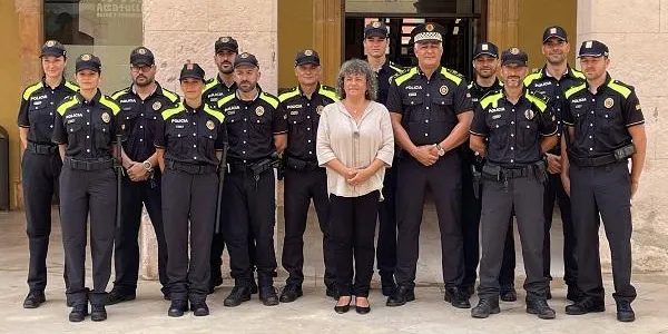 La Policia Local d’Altafulla dona la benvinguda als nous agents de la comissaria
