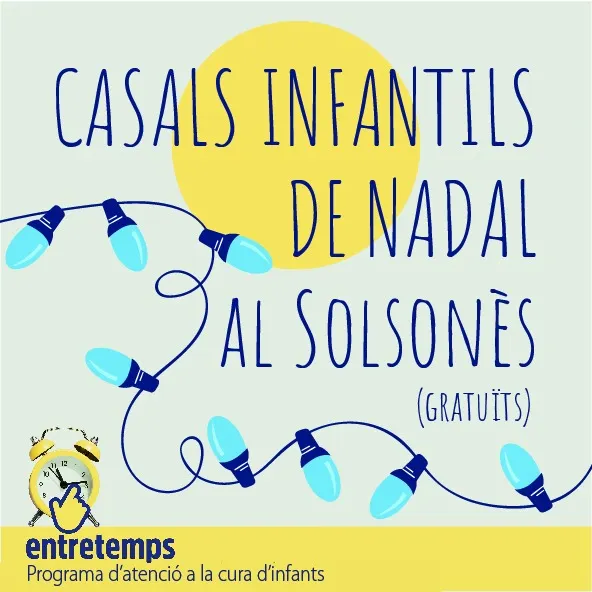 Demà s'obren les inscripcions als 7 Casals de Nadal gratuïts que organitza el Consell Comarcal arreu de la comarca