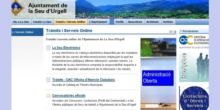 La Seu prepara un sistema telemàtic per pagar taxes