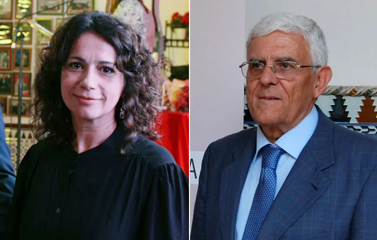 Silvia Calzón y Pedro Sánchez Núñez, en COPE Utrera por sus nombramientos como Mostachones de Oro