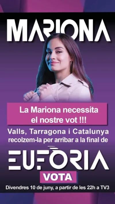 Mariona Escoda lluitarà per una plaça a la final del programa de TV3 Eufòria
