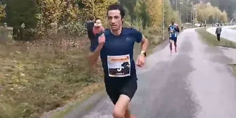 Kilian Jornet fa la seva primera cursa en asfalt
