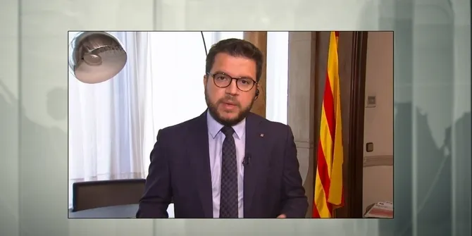 Pere Aragonès assegura que 'els treballadors públics cobraran' tot i les mesures del Govern central