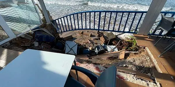 L'Ajuntament d'Altafulla mostra el seu suport a Cal Vitali per recuperar la normalitat a la zona malmesa i destaca la constància dels temporals en l'últim mes