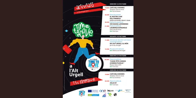 L'Oficina Jove de l'Alt Urgell participa de la campanya 'Time to Move 2019'