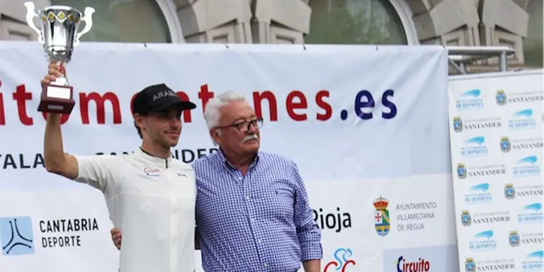 El ciclista Edgar Curto aconsegueix la segona posició al Torneig Lehendakari, a Navarra