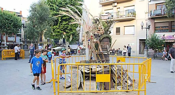 Avui se celebra a Arenys la Crema de la Bota