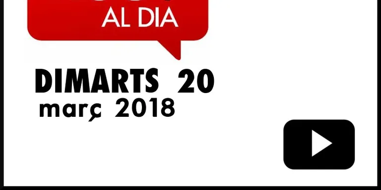 RUBÍ AL DIA dimarts 20 MARÇ 2018