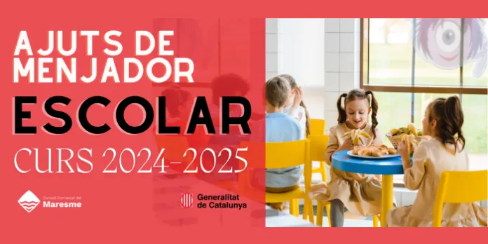 El Consell Comarcal fa pública la convocatòria de beques menjador pel curs 2024-2025