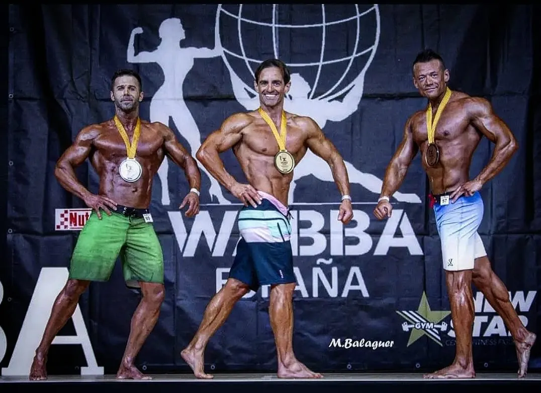 Ezequiel Ramírez es proclama campió de Miss & Mr Catalunya en Men's Physique Master