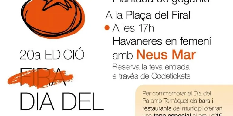 Santa Coloma de Farners adapta la Fira del Pa amb Tomàquet a la pandèmia