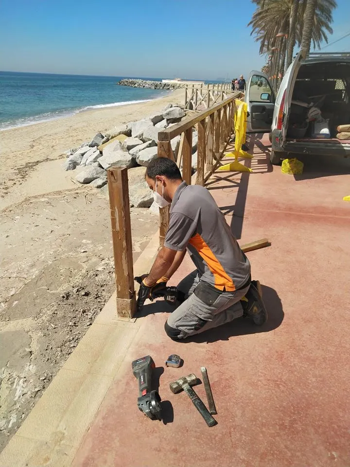 S’ha iniciat la reparació dels accessos a les platges que va destrossar el temporal Glòria
