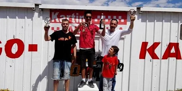 Paulinho Mateus, campió de la tercera cursa del Campionat Amateur del Kàrting Altafulla