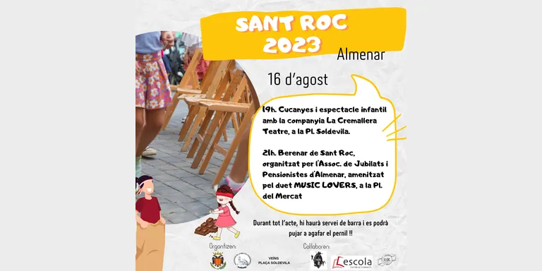 Torna la Festa de Sant Roc a Almenar