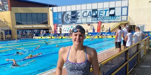 La nedadora del CN Caldes Ainhoa Campabadal aconsegueix la seva primera medalla internacional al circuit Mare Nostrum, a França