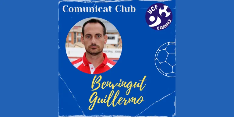 Guillermo Camarero és el nou entrenador del Cambrils Unió