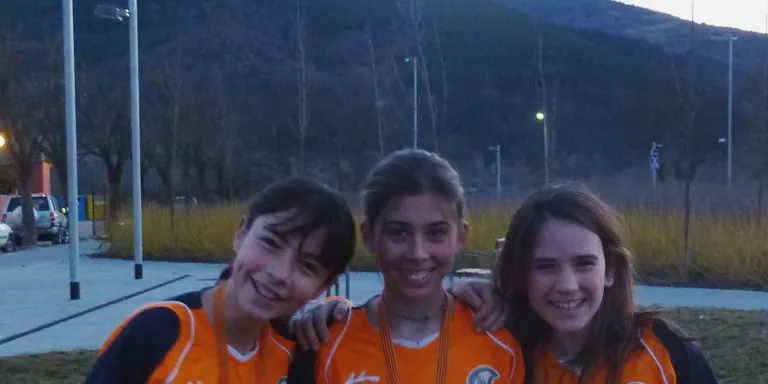 Medalla de bronze per a l'escola Albert Vives al Campionat de Catalunya de Cros
