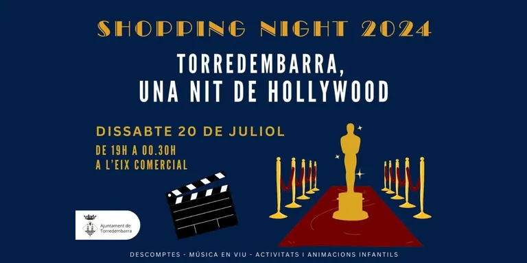 La Shopping Night convertirà l'eix comercial de Torredembarra en el Hollywood de les estrelles de cinema