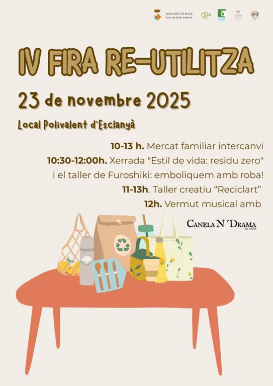 Begur prepara una nova edició de la Fira Re-utilitza per promoure la reutilització i els hàbits sostenibles