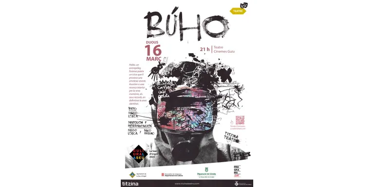 'Búho', l’última producció de Titzina Teatre, arriba a la Seu d'Urgell