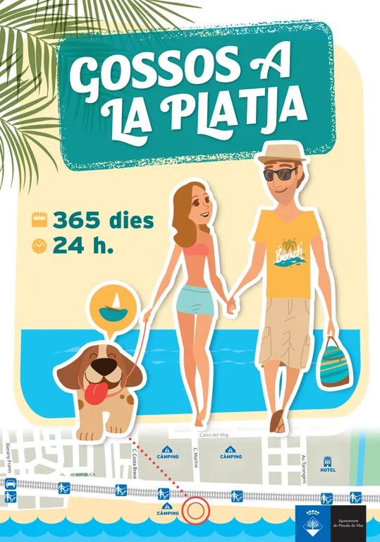 L'Ajuntament de Pineda prohibeix la pesca amb canya a la platja de gossos