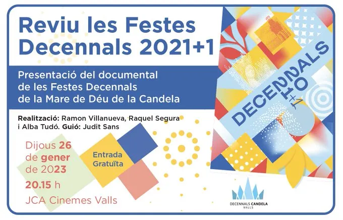El JCA Cinemes acull l’estrena del documental de les Decennals 2021+1
