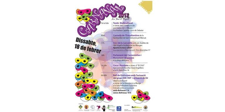 Tot a punt a la Seu per celebrar aquest dissabte el Carnaval 2012