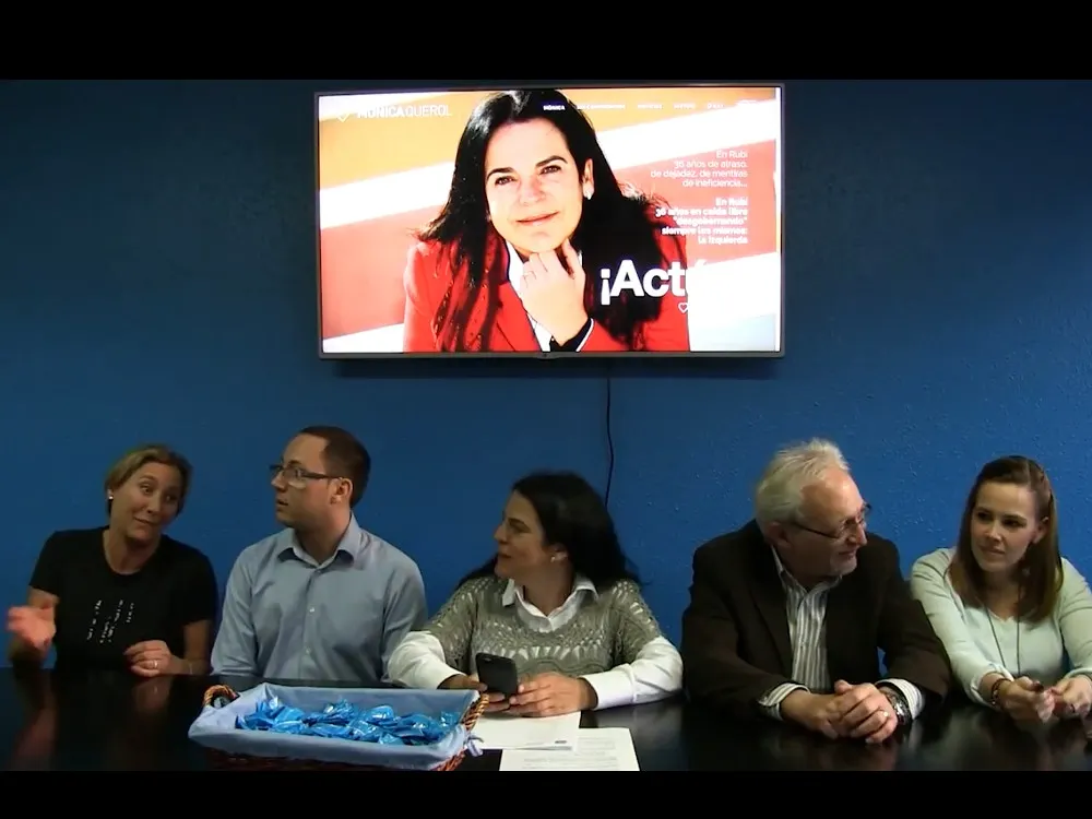 Presentació de la llista del PP a la seva seu