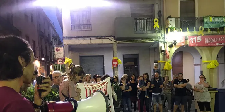 Una vallenca detinguda a la manifestació de Barcelona