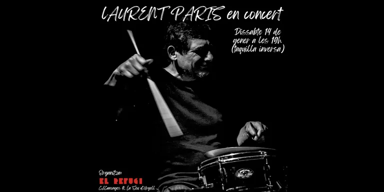 La presentació d''Als afores' i un concert de Laurent Paris enceten la programació de gener d'El Refugi