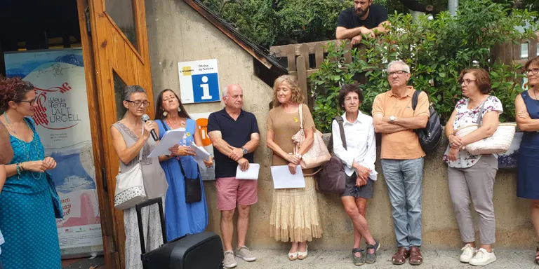 El Club de Lectura d'Organyà escenifica 'Terra Escrita'