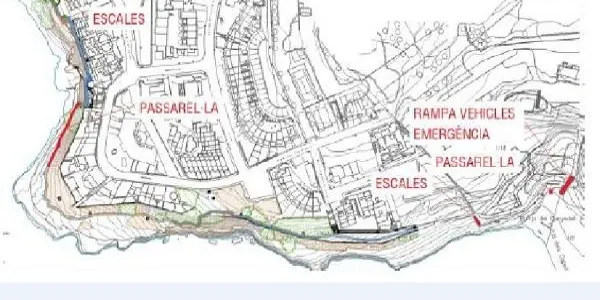 L'Ajuntament d'Altafulla enllesteix un avantprojecte per adequar el camí de ronda fins al Canyadell