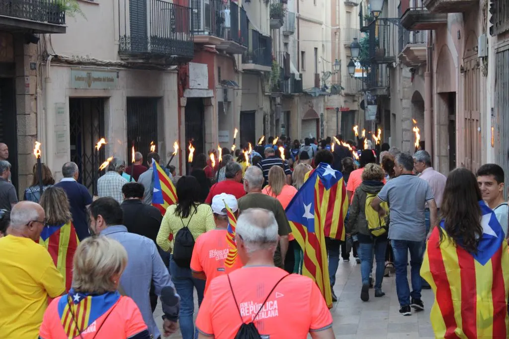 L'acte de Convergència Democràtica s'ha fet a la plaça del Doctor Guardiet