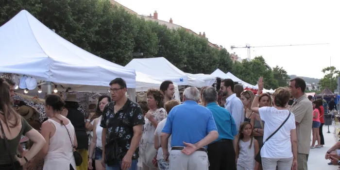La Fira del Solstici s’ha vist perjudicada per la calor