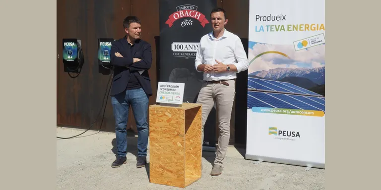 Organyà estrena la instal·lació de plaques fotovoltaiques d'autoconsum més gran de l'Alt Pirineu i Aran
