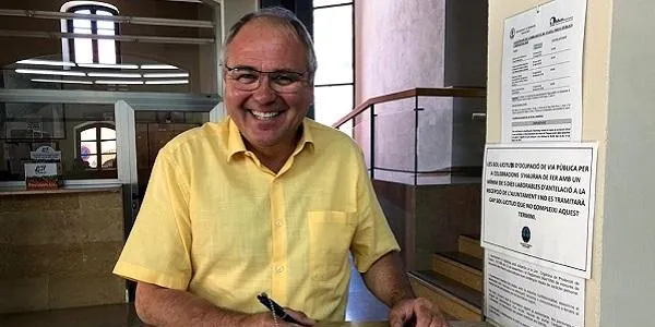 Fèlix Alonso oficialitza la seva renúncia a l’acta de regidor