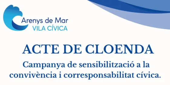 Punt final avui a la campanya de sensibilització a la convivència i la corresponsabilitat cívica