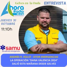 #37 - Andrés Hulst, director de emergencias de Samu, Dana Valencia 2024 - episode art