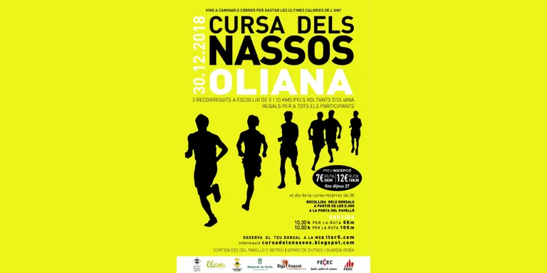 Obertes les inscripcions a la Cursa dels Nassos d'Oliana