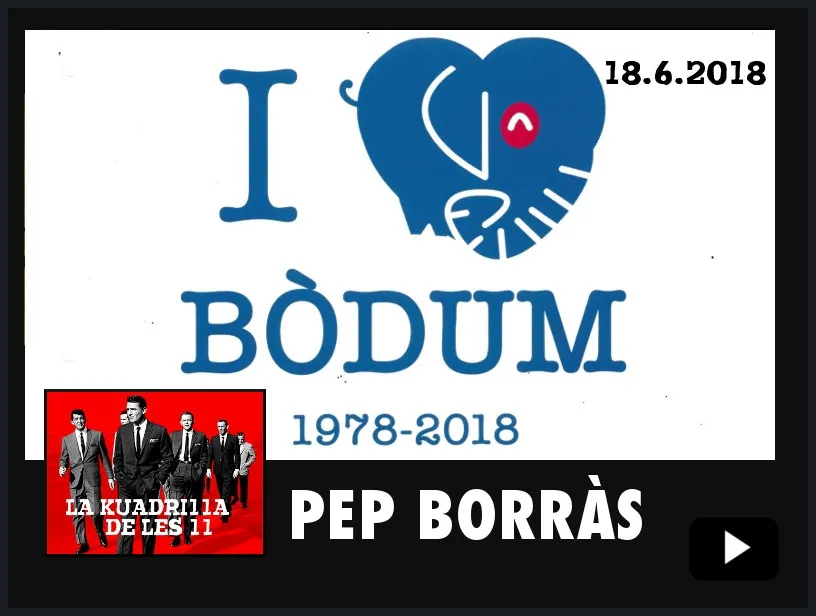 La Kuadrilla de les 11 - PEP BORRÀS Bodum