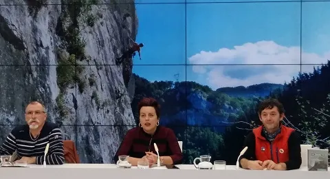 La Diputación apuesta por convertir Gipuzkoa en un referente de la escalada