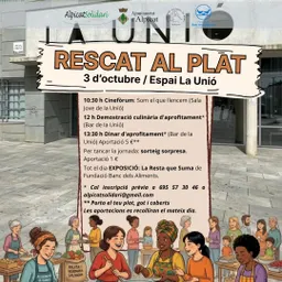 Resca't al plat jornada sobre aprofitament i malbaratament alimentari - episode art